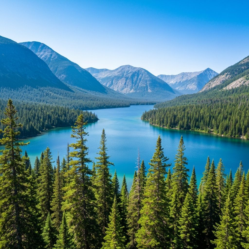Adirondack Mountains scenic vista